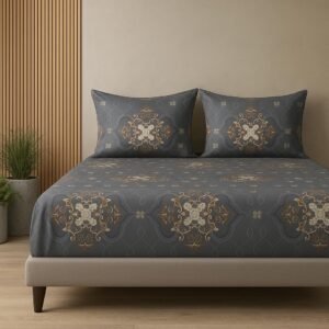 Cotton Feel Glace Cotton Double Bed