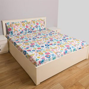 Multi Colored Bed Sheet