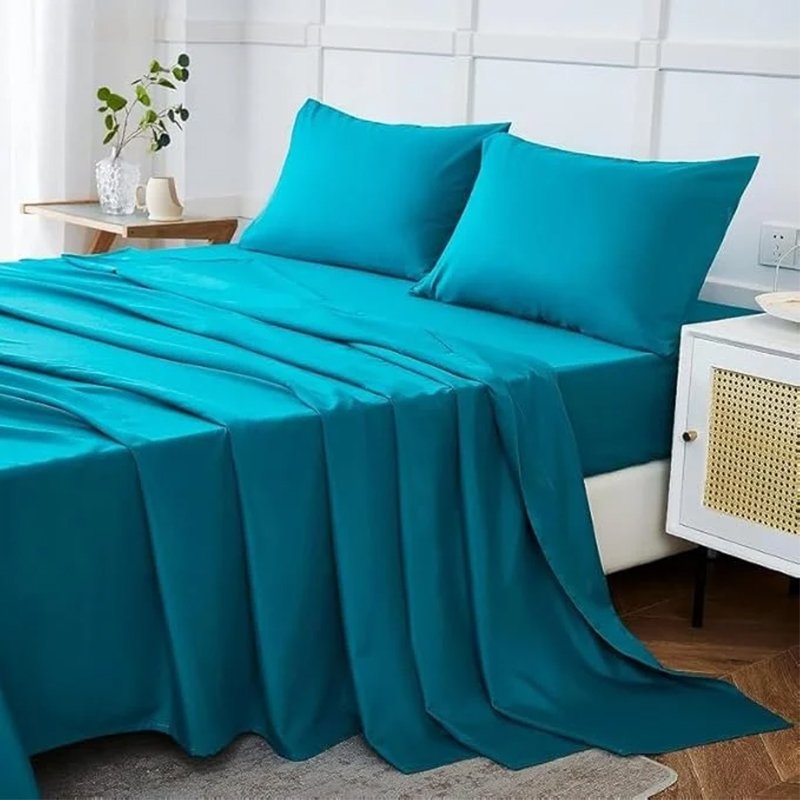 Plain One Colored Bed Sheets - Image 3