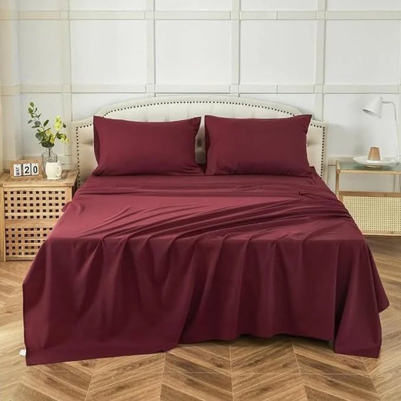 Plain One Colored Bed Sheets - Image 4
