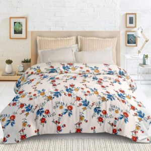 King Size Floral Bed Sheet