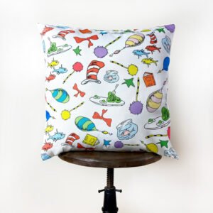 King Size White Color Pillow Cover