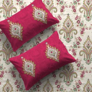 Floral Cotton Printed Pillow