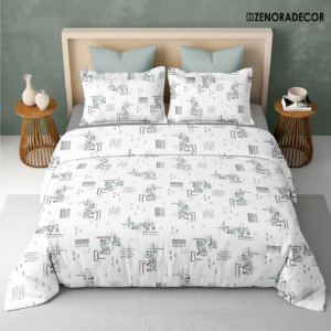 ZENORADECOR Modern Geometric Abstract Bedding Set