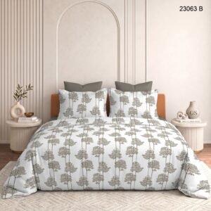 Minimalist Forest Silhouette Bedding Collection